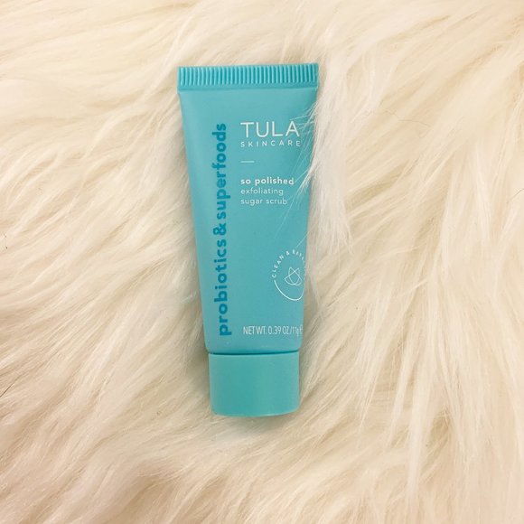 tula so polished exfoliating sugar scrub